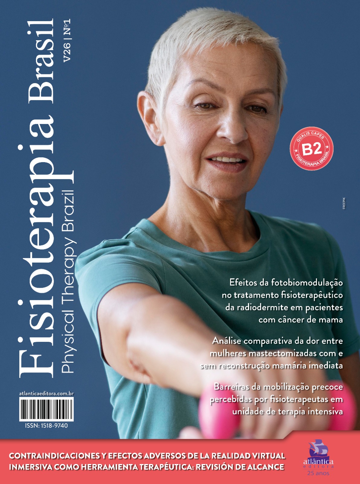 					Visualizar v. 26 n. 1 (2025): Fisioterapia Brasil v26n1
				