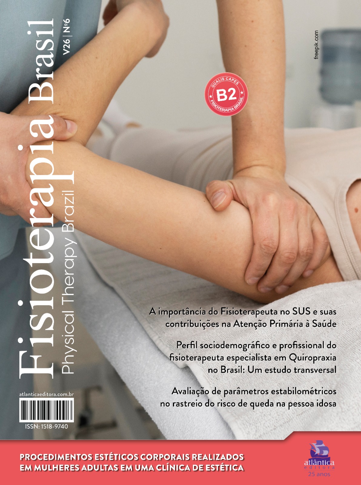 					Visualizar v. 26 n. 6 (2025): Fisioterapia Brasil v26n6
				