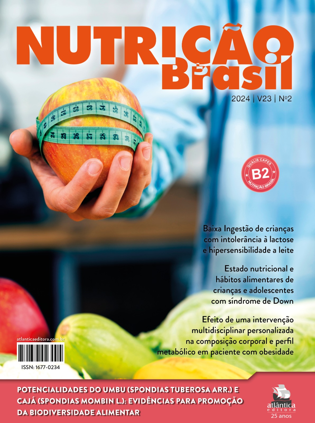 					View Vol. 23 No. 2 (2024): Nutrição Brasil v23n2
				